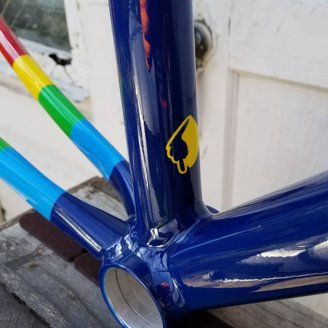 MFMC Paint - logomark only on bicycle